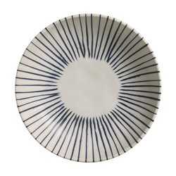 PLATO HONDO CERAM ESENCIAS ELEMENTO PORTO D22.5CM