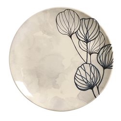 PLATO DE MESA CERAM PLATINUM BLUE PORTO D27.5CM