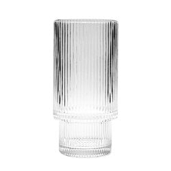 VASO 330ML RAYAS RELIEVE OPTIC