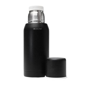 TERMO 750ML DOBLE PARED NEGRO AQUA