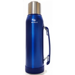 TERMO 1.0L DOBLE PARED AZUL NOVA