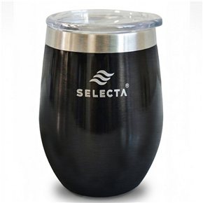 MATE 240ML DOBLE PARED NEGRO NOVA