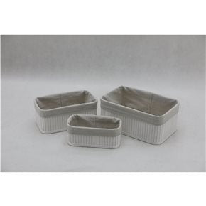 SET X3 CESTO REC BAMBÚ FORRADO TELA BLANCO