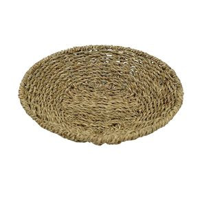 BANDEJA REDONDA  D25/13xH6CMS  FIBRA NATURAL