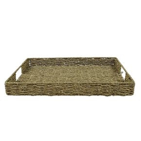 BANDEJA RECTANG. 45x31xH5.5 CMS  FIBRA NATURAL