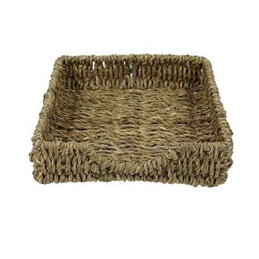 SERVILLERTERO RECT. 18x18xH5CMS FIBRA NATURAL