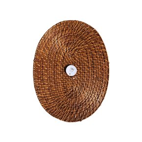 INDIVIDUAL OVAL    40x30CM BAMBOO-RATTAN