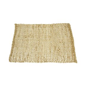 INDIVIDUAL RECTANGULAR SEAGRASS 48X33CM NATURAL
