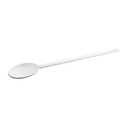 CUCHARA CONCAVA INDUCCION  BLANCA MALTA. 31X1.3X5CM