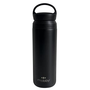 BOTELLA TERMICA C/FILTRO 500ML NEGRO MOBBY