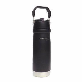 BOTELLA TERMICA DOBLE PARED 650ML NEGRO