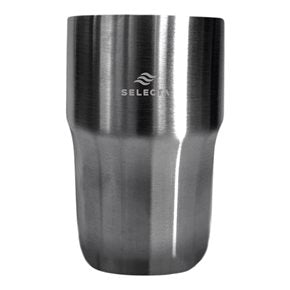 VASO TERMICO DE CERVEZA D. PARED 384ML PINT PLATA