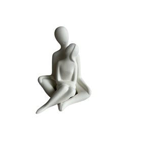ADORNO PAREJA CERAMICA 21X22CM