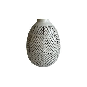 FLORERO SQUARE 16.5X16.5X21CM BLANCO