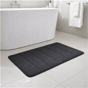 ALFOMBRA DE BAÑO SOFT 45X70CM GRIS