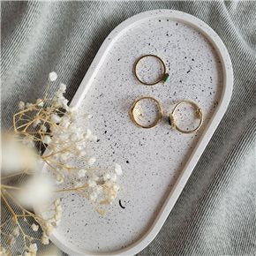 BANDEJA OVAL 28x 11CM STONE