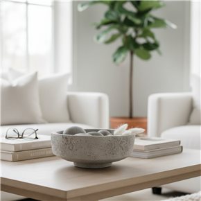 CENTRO DE MESA CON BASE STONE D20CM