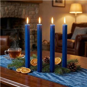 SET 4 VELAS 25CM SOYAMOO FRESCO PRIMAVERAL
