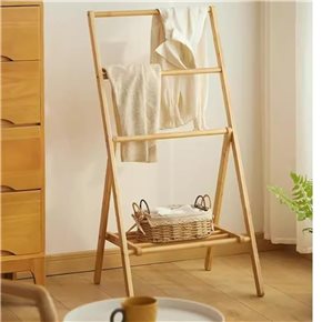 DESPOJADOR DE BAMBOO 54x47x105CM CLARO