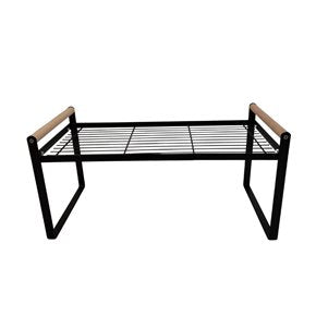 ESTANTE ORGANIZADOR 42x21x20CM HASTA 15KG MADERA/METAL
