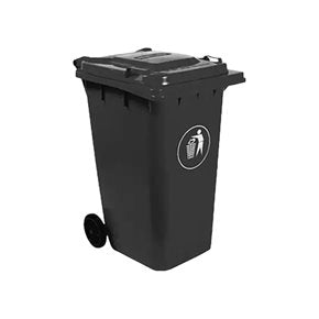 CONTENEDOR DE RESIDUOS 100L 52x46x78CM NEGRO