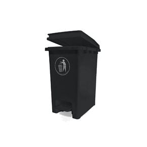 CONTENEDOR DE RESIDUOS 30L 35x34x48CM NEGRO