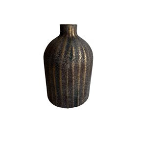 FLORERO CERAMICA D14x21.5CM TORNAZOLADO