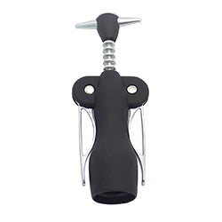 SACACORCHO ACERO INOX -GOMA C/BRAZOS SELECTA.  19 CM
