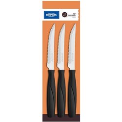 SET 3 CUCHILLOS DE CARNE 20CM ITAPARICA NEGRO BRINOX