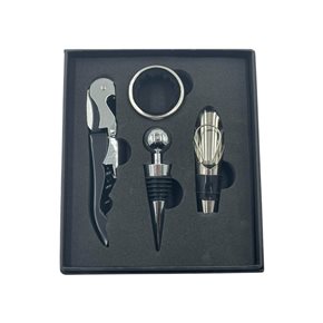 SET DE ACCESORIOS PARA VINO 4PIEZAS
