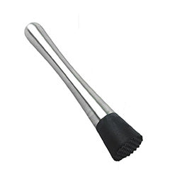 MORTERO DE COCTELERIA ACERO INOX. 21xD3.4CM