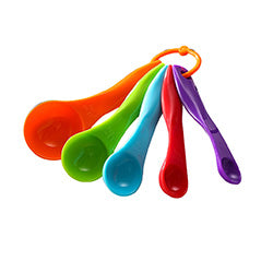 SET X5 CUCHARAS MEDIDORAS PLASTICO SURTIDO