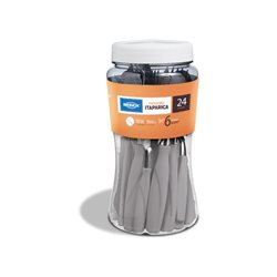 JUEGO DE CUBIERTOS 24PZAS ITAPARICA GRIS BRINOX