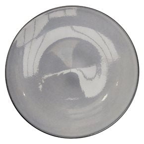 PLATO DE MESA CERAMICA D27CM GLAZE CELESTE