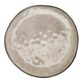 PLATO DE MESA CERAMICA D29CM GLAZE BEIGE
