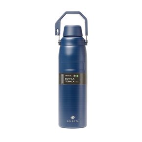 BOTELLA TERMICA ACERO 750ML AZUL MARINO
