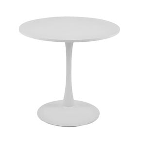 MESA VIGO BLANCA D80CM H75CM
