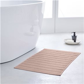 ALFOMBRA DE BAÑO 700 GSM 80X50CM ALGODÓN ROSA