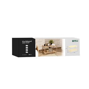 ESTANTERIA 2 NIVELES 45X33X66CM MADERA
