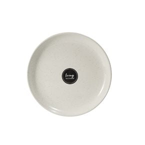 PLATO DE POSTRE STONWARE D21CM JASPEADO LIVING