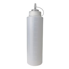 POMO PARA SALSA C/TAPA PLASTICO 900ML