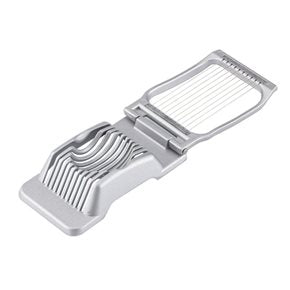 CORTADOR DE HUEVO ALUM. ALAMBRE ACERO INOX. 13.5X8CM