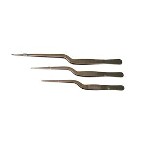 PINZA DE PRECISION ACERO INOX, 20CM