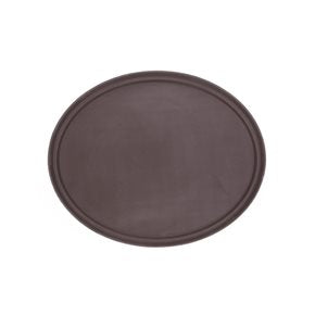 BANDEJA OVAL 56X68 ANTIDES POLIPROPILENO Y GOMA