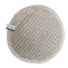 INDIVIDUAL TEJIDO CIRCULAR D38CM BEIGE CLARO
