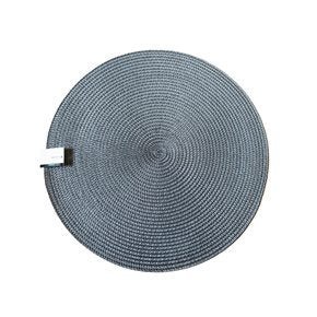 INDIVIDUAL TEJIDO CIRCULAR D38CM GRIS