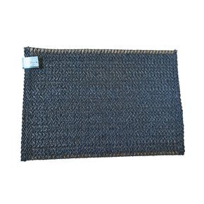 INDIVIDUAL TEJIDO RECTANGULAR 45x30CM NEGRO