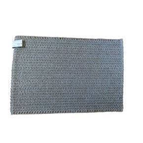 INDIVIDUAL TEJIDO RECTANGULAR 45x30CM GRAFITO