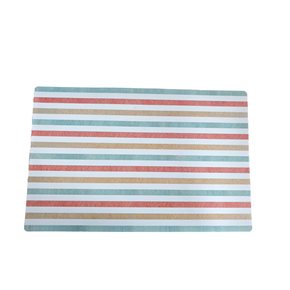 INDIVIDUAL PVC 43.5x28CM ESTAMPADO RAYAS