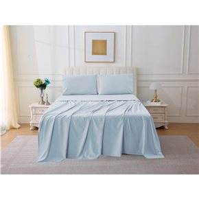 JGO SABANA ALG 144H KING 180x200+35CM AZUL
